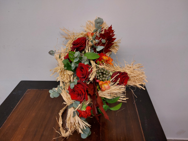 Ramo enamorados floristería lorea 2