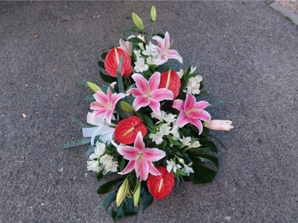 Palma funeraria floristería lorea