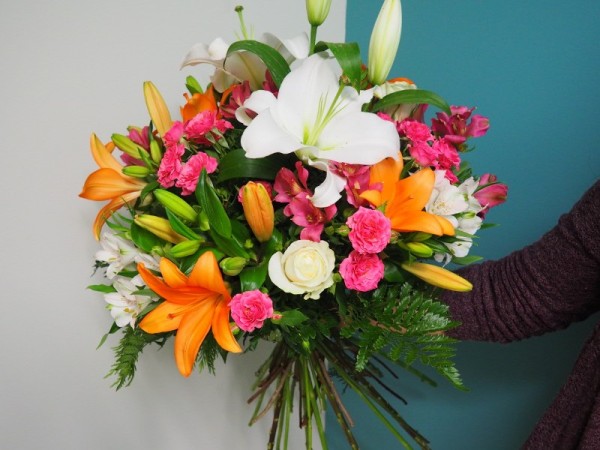 Floristería lorea contrastes