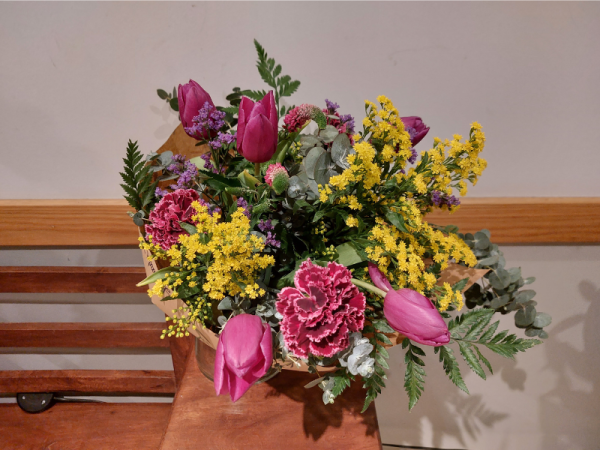 Floristería lorea ramo silvestre detalle