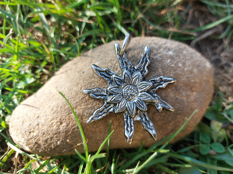 Eguzkilore colgante estrecho floristería lorea