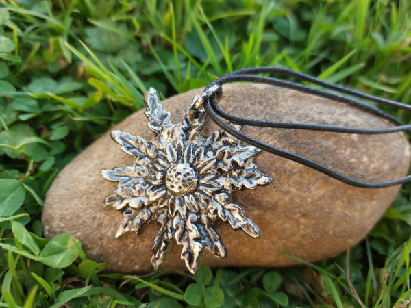 Eguzkilore colgante redondo floristería lorea