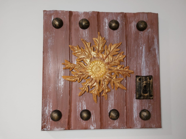 Eguzkilore lienzo arcilla floristeria lorea