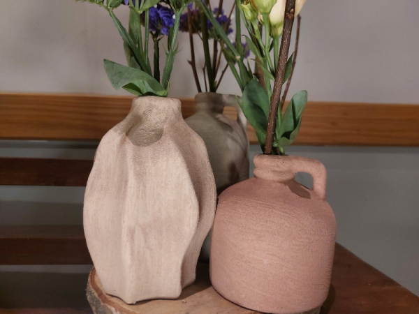 Kit jarrones con decoración