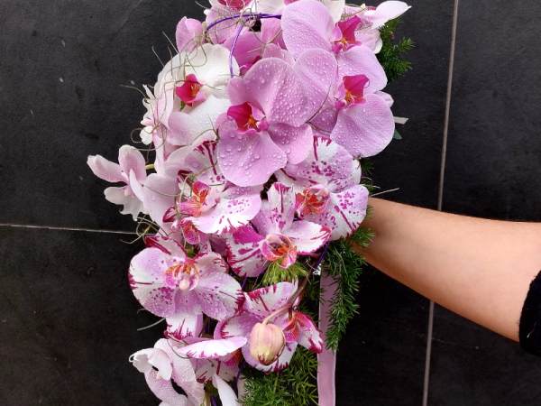 Ramo de novia Orquídeas