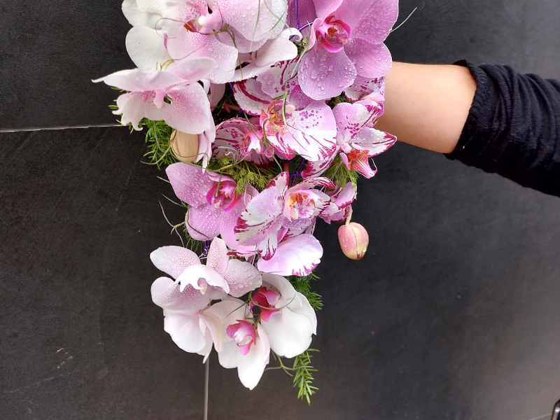 Ramo de novia Orquídeas
