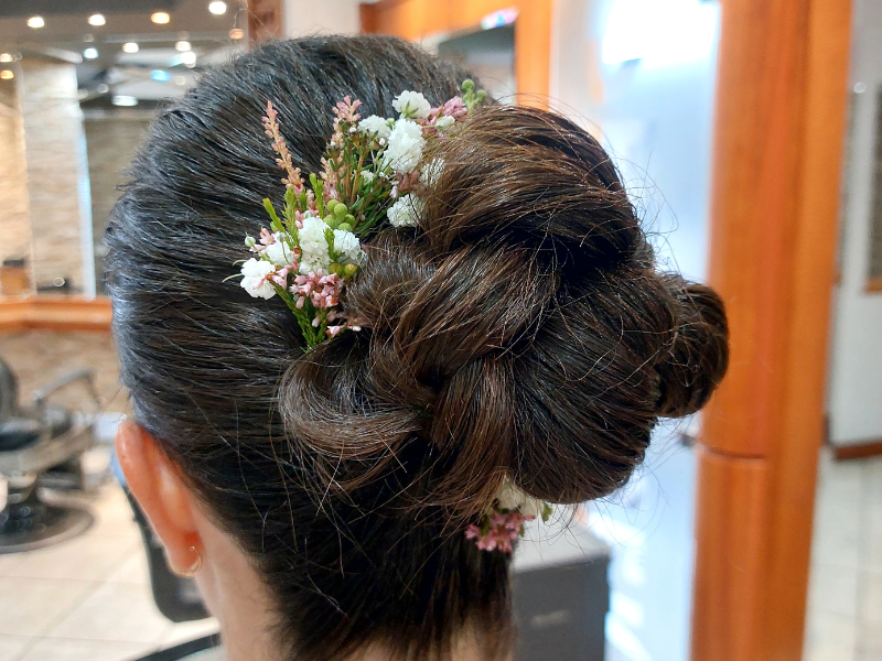 Peineta para eventos
