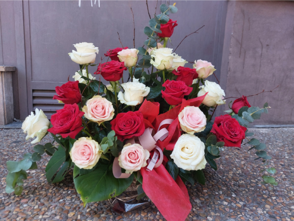 Centro de 30 rosas