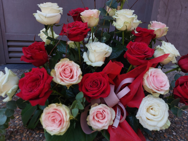 Centro de 30 rosas