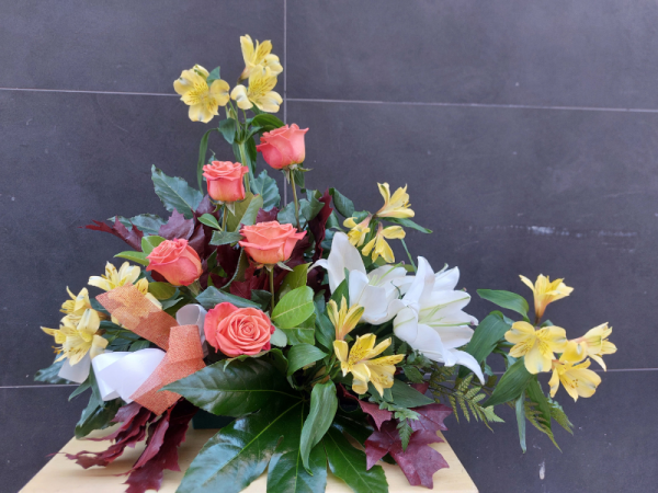 Floristería lorea centro nicho naranja